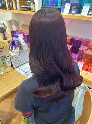 ロング カラー merc.🕊大西‎ 香瑚のヘアスタイル