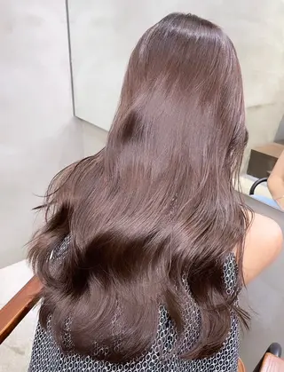 ロング 🎀盛れる韓国ヘア Yuto🎀のヘアスタイル