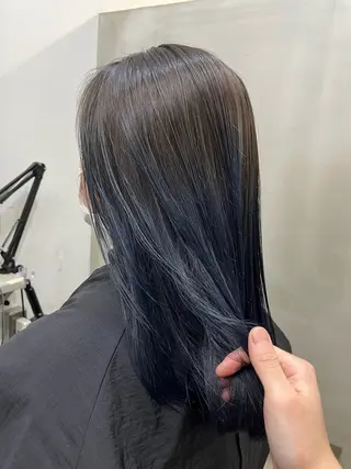 セミロング カラー 中園康 /カラー/ブリーチのヘアスタイル
