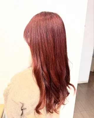 ロング カラー 大塚 しおりのヘアスタイル