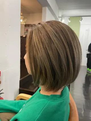 ミディアム 【店長】ショート 似合わせ🦩相羽里美のヘアスタイル