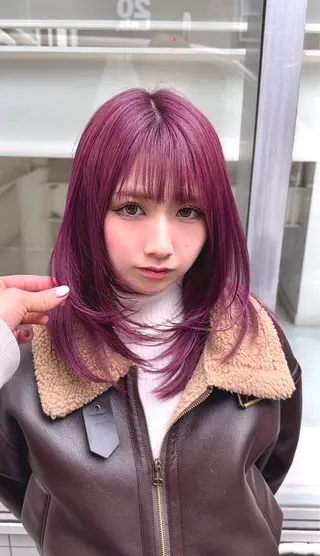 ミディアム chill_ KAZUKIのヘアスタイル