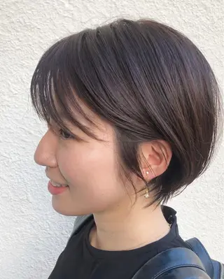 ショート 岩尾 萌々子のヘアスタイル
