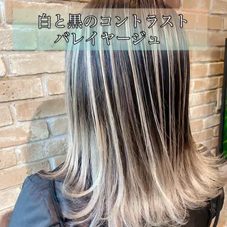 ミディアム カラー 🦄Re.ly代表 灰野壮🦄のヘアスタイル