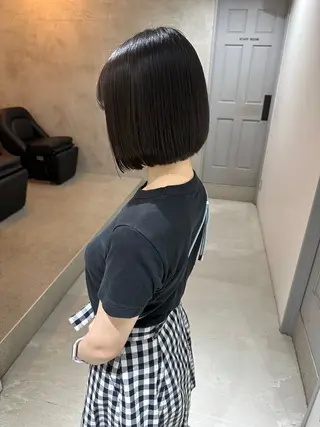 ショート 銀座No.1髪質改善 縮毛矯正/本木のヘアスタイル
