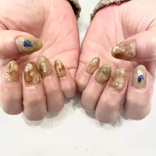 ネイル Sea  nail by emaのネイルデザイン