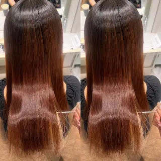 セミロング 服部大地/縮毛矯正 髪質改善の達人のヘアスタイル