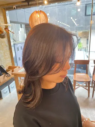 ミディアム nao/ colorのヘアスタイル