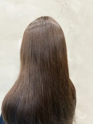 カラー かわうち れなのヘアスタイル