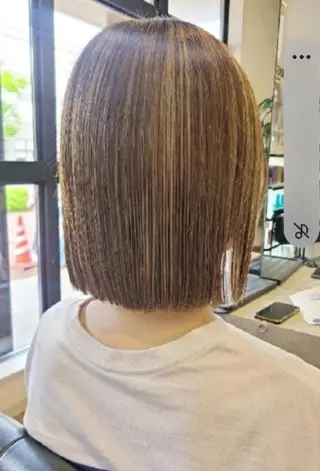 ミディアム カラー 関口 友菜のヘアスタイル