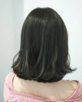 ミディアム カラー パーマ ヘアアレンジ ネイル キッズ メンズ マツエク・マツパ MEGUMI megumiのヘアスタイル