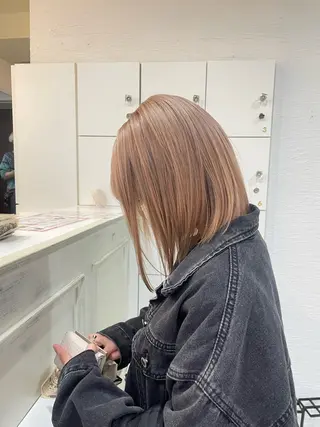 カラー 緑区/艶髪 🦋柿下のヘアスタイル