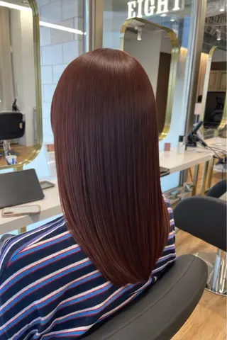 セミロング ✨シルク縮毛矯正✨ RYUICHIのヘアスタイル