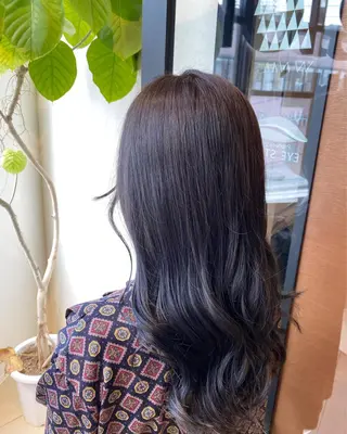 ロング 韓国ヘア🕊村上 ののこ🕊のヘアスタイル