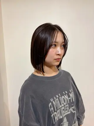 ショート カラー 小川 美奈のヘアスタイル