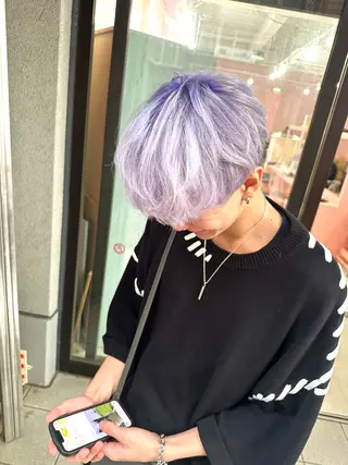 カラー メンズ ブリーチ指名 No.1🦋KOKIのヘアスタイル