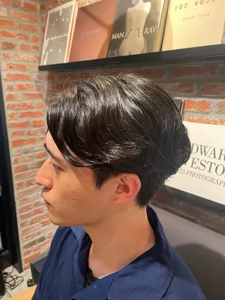ショート パーマ メンズ rin 🖤〈大宮〉のヘアスタイル