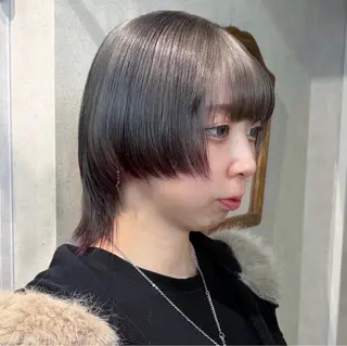 ショート カラー 透明感カラー🫧🎀 まりなのヘアスタイル