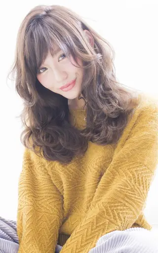 ロング カラー 金沢美容室/ 艶髪/夜営業/JINのヘアスタイル