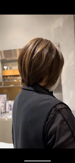 ショート 神 嵩徳のヘアスタイル