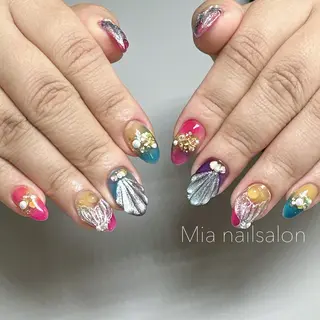 ネイル Mia ネイルサロンのネイルデザイン