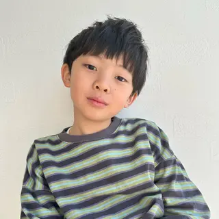 ショート メンズ キッズ ✂️大人のデザイン vivid✂️のヘアスタイル