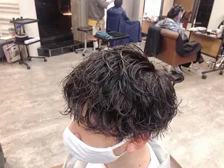 カラー パーマ メンズ ケイゴ【店長】 メンズパーマ特化のヘアスタイル