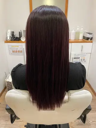 ロング カラー ROSSO川口店 キクチのヘアスタイル