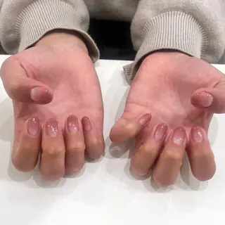 ネイル SHIORI🐈‍⬛ 韓国⌇ワンホンネイルのネイルデザイン
