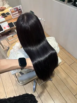 ロング カラー 髪質改善🍯/透明感 カラー/MANARUのヘアスタイル