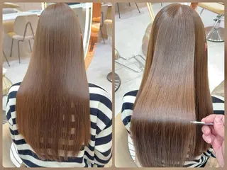 ロング レイヤー❣️縮毛矯 川村利幸のヘアスタイル