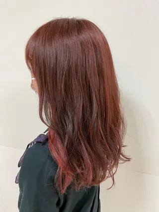 ロング カラー ヘアアレンジ 【Sweep】おじま のぞみのヘアスタイル