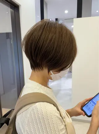 ショート 廣庭 勇人のヘアスタイル