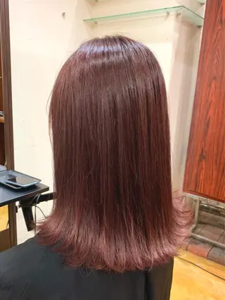 ミディアム カラー 韓国レイヤーカット★ 小林大樹のヘアスタイル