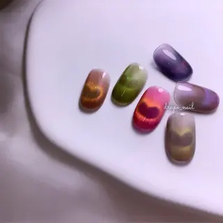 ネイル ドレープネイル あべみつきのネイルデザイン
