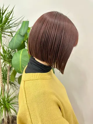 ショート レイヤー/ボブパーマ ⭐️NAOKIのヘアスタイル