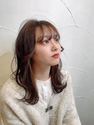 ロング カラー 【店長】インナー指名 No.1戸塚優思のヘアスタイル