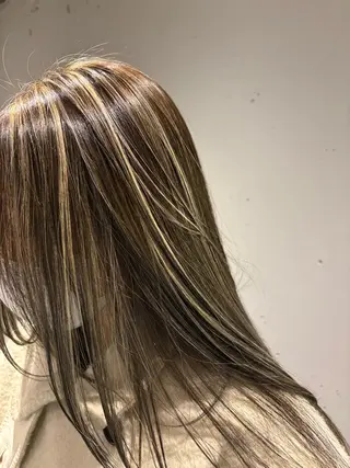 ロング 🍅ハイライト/ レイヤー/mao🍅のヘアスタイル