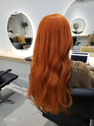 ロング 透明感カラー×髪質改 善✨️町田築✨️のヘアスタイル