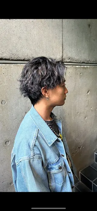 カラー メンズ 五十嵐 圭音のヘアスタイル