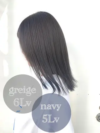 ミディアム カラー パーマ ヘアアレンジ Zina福岡天神🪞 髪質改善🪞レイヤーのヘアスタイル