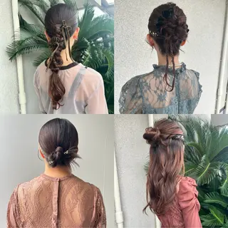 ヘアアレンジ 松本 茜のヘアスタイル