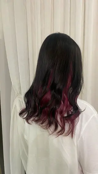 ミディアム カラー ヘアアレンジ 🌟小出 倫花🌟 艶カラー/カットのヘアスタイル