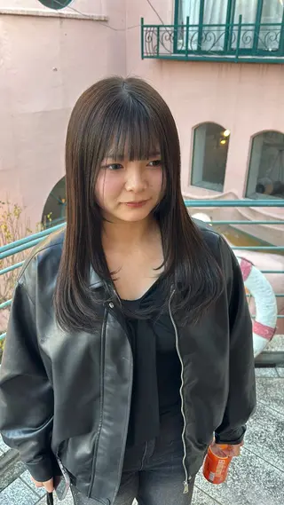 ロング 軍司 美夏のヘアスタイル