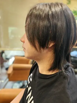 ミディアム 柏 康孝のヘアスタイル