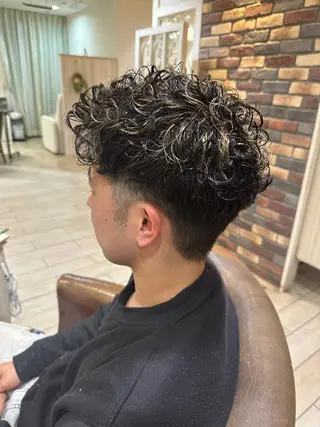 パーマ メンズ メンズパーマ特化🔥 ツイスパ/シャドウのヘアスタイル