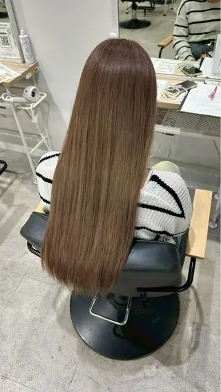 ロング カラー himari💜 暖色/レイヤーカットのヘアスタイル