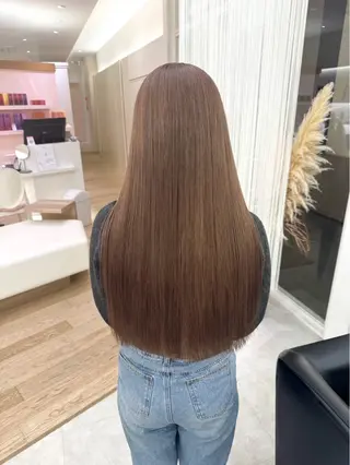 ロング カラー ParveMix🍀 藤原愛未のヘアスタイル