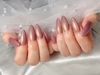 ネイル bijou nails 蓮のネイルデザイン