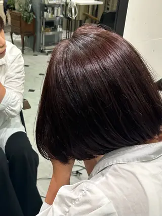 ショート カラー 🌟デザインカラー 久保悠那のヘアスタイル